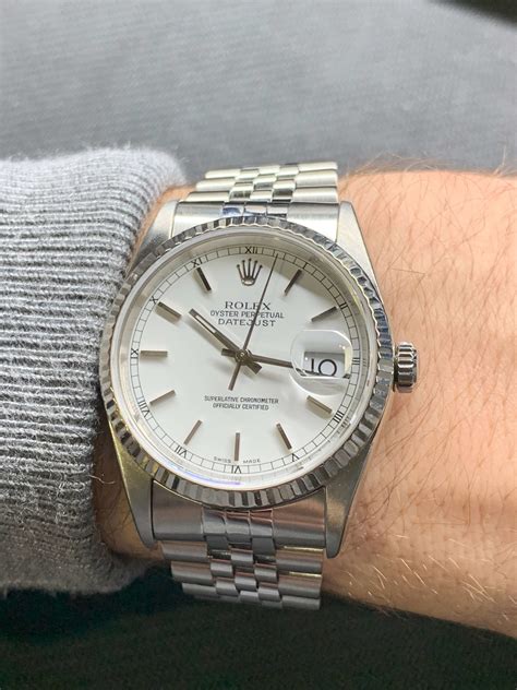 rolex watch aluminum|rolex 36 stainless steel.